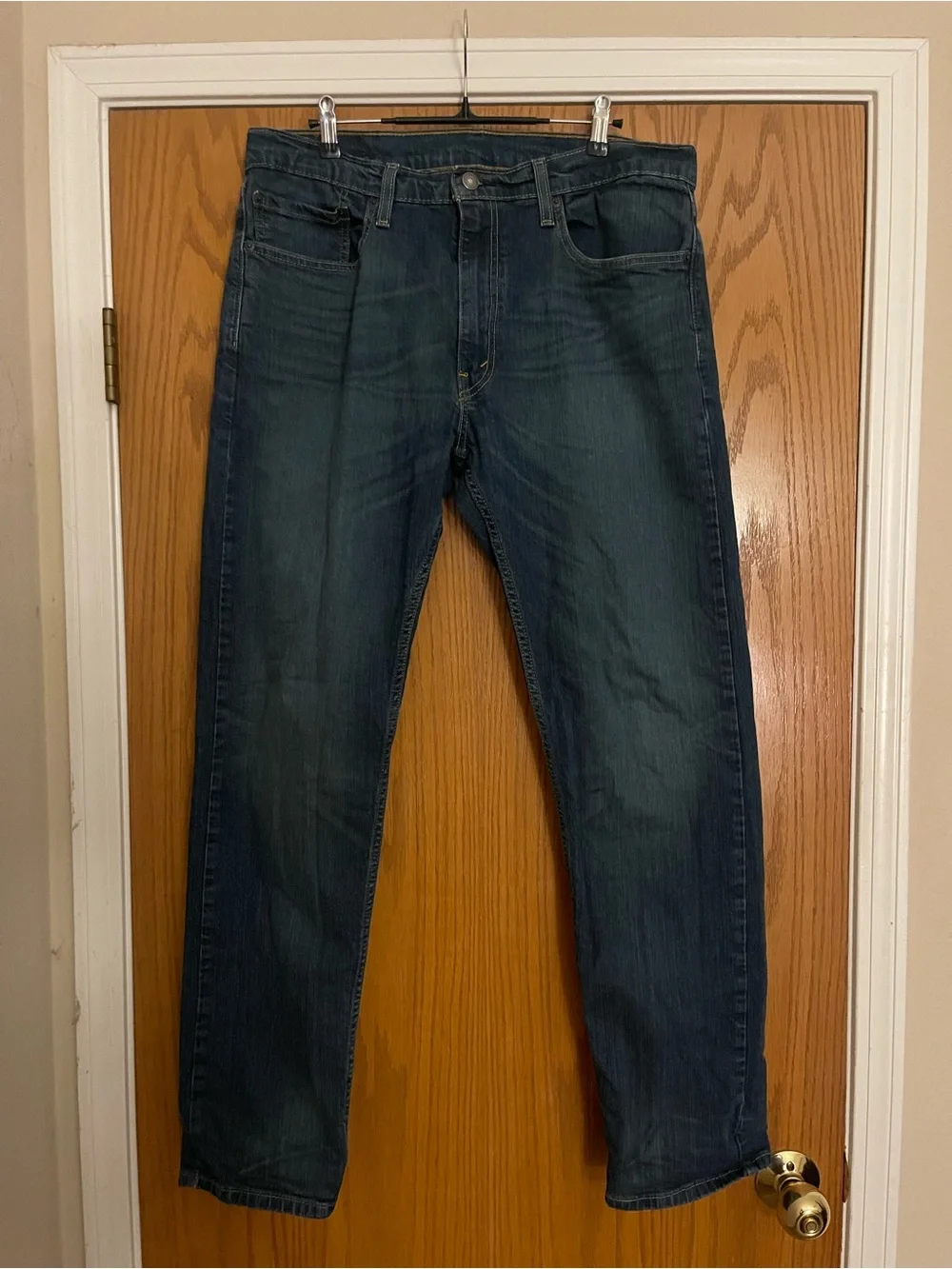 Levi's Men’s Indigo Straight Jeans